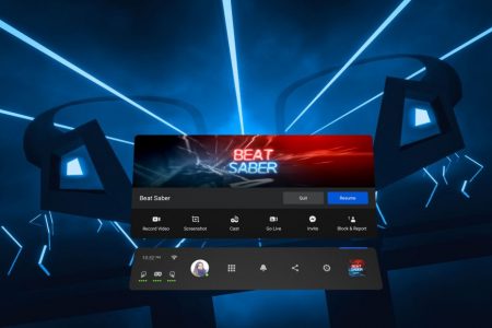 Oculus Quest новое меню