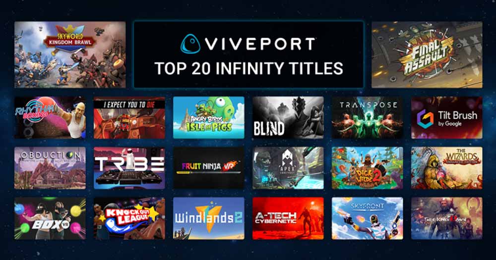 Viveport Infinity 75 VRDigest