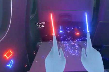 Миниатюрная концепция «Beat Saber»