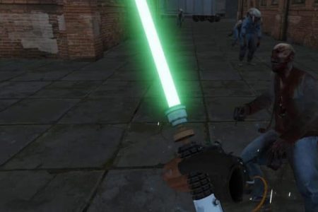 новый мод Half-Life: Alyx световой меч