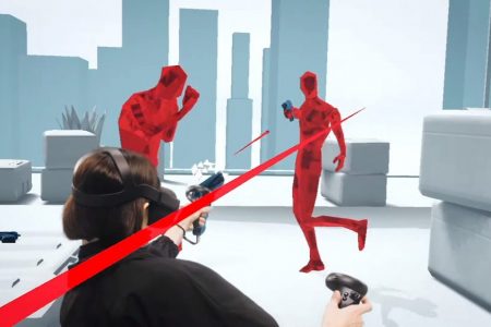Superhot VR on Oculus Quest