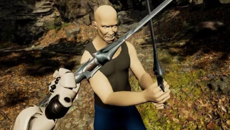 Бой на мечах в VR: ИИ обеспечивает реалистичное поведение противника