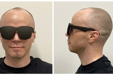 тонкие VR очки Facebook