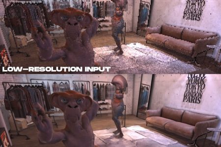 нейронный суперсэмплинг Facebook