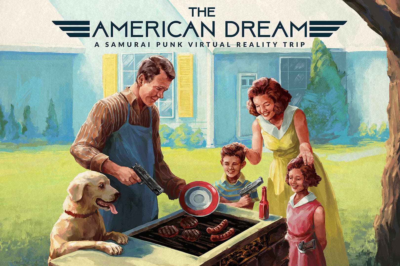 Сатирический VR-шутер «The American Dream» выходит на Quest | VRDigest