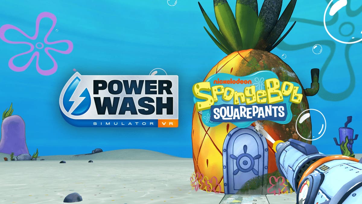 PowerWash Simulator VR добавляет DLC «Spongebob Squarepants» | VRDigest